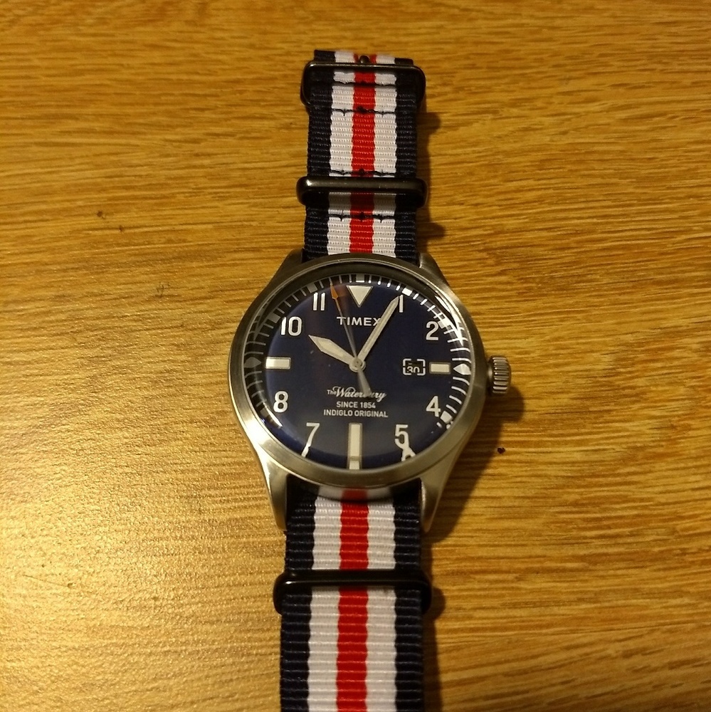 Timex Waterbury Watch Men with Nato Strap